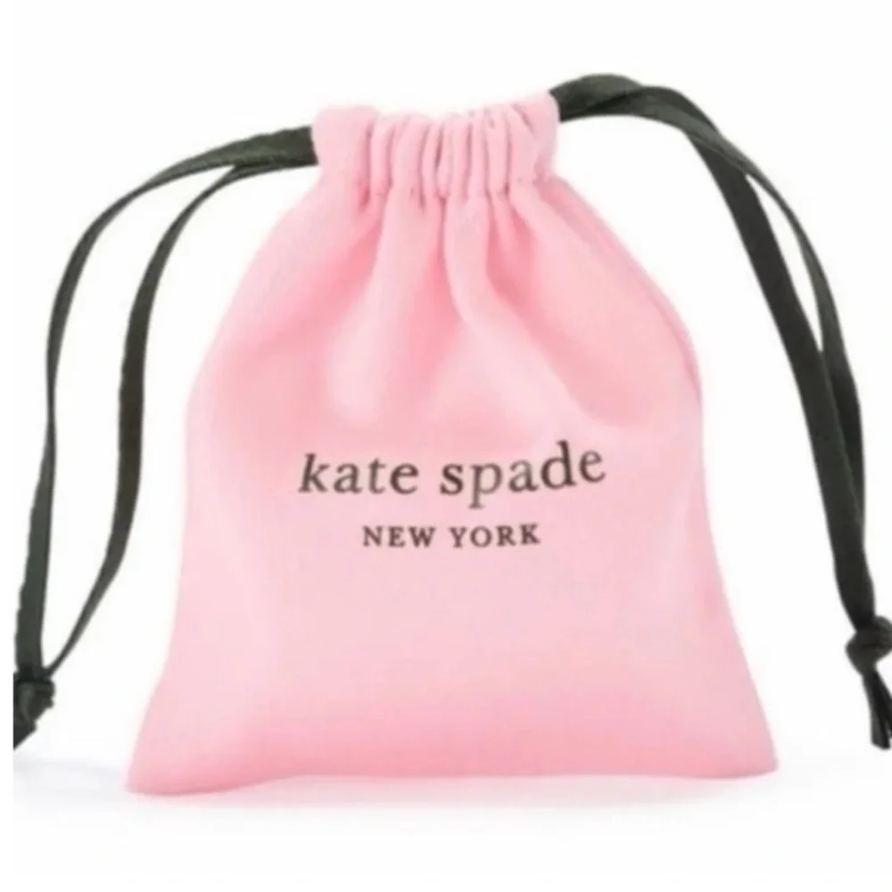 $148 Kate Spade Wrapped in a Bow Crystal  Bow Imitation Pearl Strand Necklace